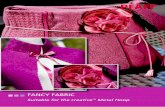 FANCY FABRIC - Pfaff Collections... · Fancy Fabric 467 Hoop sizes creative™ METAL HOOP 180x130 / 7”x5”, creative™ ENDLESS HOOP180x100/7”x4” 413 04 93-67 MADE IN USA,