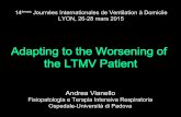 Adapting to the Worsening of the LTMV Patient - JIVD - … 8H3… ·  · 2016-01-14Adapting to the Worsening of ... decreased, the ventilator peak inspiratory pressure increased,