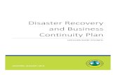 Disaster Recovery and Business Continuity Plan · Disaster Recovery and Business Continuity ... plans\csg051 business continuity plan.docx MANAGEMENT ... of this Disaster Recovery