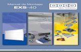 manuel De Montage Exs-40 - Portedegarage de montage retombé… · For your Residential and Industrial door solutions:  Manuel de Montage EXS-40
