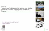Leasing of intellectual property and similar products ...SPPI,-,7740... · “Leasing of intellectual property and similar products, except copyrighted works ... intellectual property