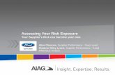 Assessing Your Risk Exposure - Automotive Industry …admin.aiag.org/docs/uploads/events/presentations/S16SUPPLY/CODIN… · Inheriting Supplier Liability ... Supply Chain Risk Management