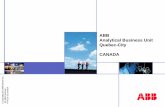 ABB Analythical Business Unit Quebec-City · toxic gas, in the stratosphere. ... caplets, capsules, gel tabs, coated and ... ABB Analythical Business Unit Quebec-City Author:
