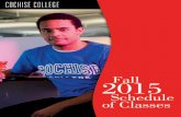 FALL SCHEDULE OF CLASSES - Cochise College · FALL SCHEDULE OF CLASSES ADMINISTRATION OF JUSTICE ... 16-WEEK SESSION. ... ASL 101 American Sign Language I (4)