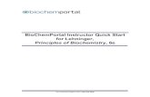 BioChemPortal Instructor Quick Start for Lehninger ...courses.bfwpub.com/help/lehninger6e/Instructor/QuickStarts/...For technical support call 1-800-936-6899 BioChemPortal Instructor