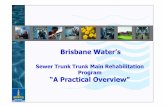 Sewer Trunk Trunk Main Rehabilitation Program “A Practical Overview” Water Sewer Tru… ·  · 2018-03-07Sewer Trunk Trunk Main Rehabilitation Program “A Practical Overview