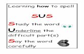 how To Spell Prompt Cards - Bishop Wood School guidence for Parents... · Learning how to spell IPad 2 app Word Wizard Letter / sound recognition, spelling words and simple sentences.