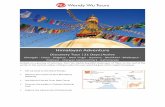 Himalayan Adventure - wendywutours.co.uk Adventure Discovery Tour │21 Days│Active ... Sightseeing begins where the true spiritual heart of Lhasa lies, at ... monk population is