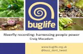 Craig Macadam - fba.org.uk Macadam FBA ASM... · Craig Macadam . 8 Broad principles • Aquatic invertebrates: understood, ... • Increased our understanding of distribution and