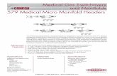 Medical Gas Switchovers and Manifolds - CONCOA · Medical Gas Switchovers and Manifolds CONCOA • 1.800.225.0473 •  579 Medical Micro Manifold Headers …