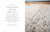 Past paces. Hundreds Messages near Mungo in 2004. from Mungo · Messages near Mungo in 2004. from Mungo ... Ngiyampaa and Mutthi Mutthi. T ... have spectacular features such as the