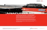 :ANAPURNA M2050 - PDS International · Top quality WIDE FORMAT inkjet printing at peak performance for indoor and outdoor applications. Anapurna M2050 is a heavy-duty, turnkey and