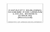 Revised guidelines for CAPACITY BUILDING SCHEME FOR URBAN ...pearl.niua.org/sites/default/files/CB-ULB Report.pdf · ULBs to handhold the ULBs in the areas of Accounting Reforms,