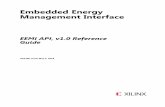 Embedded Energy Management Interface - Xilinx Direct Control API Functions ... The embedded energy management interface ... Chapter 2 System-Level and OS-Level EEMI API
