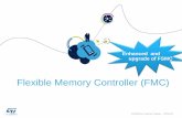 Flexible Memory Controller (FMC) - Компэл · •8/16/32 bits data bus ... STM32F42xx Technical Training 10 17/10/2013 . STM32 FMC controller 17/10/2013 ... FMC SDRAM Up to 512MB