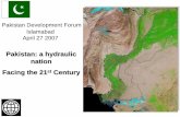 Pakistan: a hydraulic nation Facing the 21st …siteresources.worldbank.org/INTPAKISTAN/Resources/David...Pakistan: a hydraulic nation Facing the 21st CenturyCentury a modern ‘hydraulic’