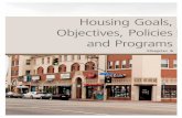 Housing Goals, Objectives, Policies and Programsplanning.lacity.org/HousingInitiatives/HousingElement/Text/Ch6.pdf · Housing Goals, Objectives, Policies and Programs The City of