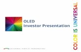 OLED Investor Presentations21.q4cdn.com/428849097/files/doc_presentations/2018/03/UDC_2018...Apple iPhone X Google Pixel 2 XL ... The presentation of non-GAAP measures is not intended