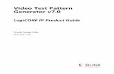 Video Test Pattern Generator v7 - Xilinx - All … Test Pattern Generator v7.0 3 PG103 April 5, 2017 Chapter 7: Test Bench Appendix A: Verification, Compliance, and Interoperability