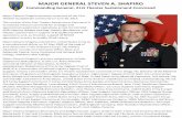 MAJOR GENERAL STEVEN A. SHAPIRO …1).pdfCommanding General, 21st Theater Sustainment Command ... Deputy Commander of the 1st Theater Sustainment Command at Fort Bragg, NC; …