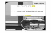 CS175-275-575-875 LCD/LED Installation Guidefiles.4safe.fi/ge/Aritech/ARITECH CSx75 installation...CS175-275-575-875 LCD/LED Installation Guide Document Version 2.4 : July 2003 98/482/EC