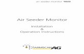 Air Seeder Monitor - Farmscan Agfarmscanag.com/Support/1000 Series/AM-1020.pdf · activate the cab alarm and warning light. ... Face all sensor lights towards a single point to make