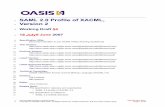 SAML 2.0 Profile of XACML 2.0 v2 - OASIS 2.0 complements XACML functionality in many ways, so a number of somewhat independent functions are described in ... into which PAPs have stored