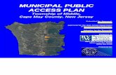 MUNICIPAL PUBLIC ACCESS PLAN - New Jersey public access plan obligate the new jersey department of environmental protection to issue any permits, ... 2.0 municipal overview and access