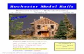 Rochester Model Rails - TrainWeb.org 2005 Rochester Model Rails Page 8 Dale writes: I want to take pictures/slides/images of my model railroad scenery for a presentation, but not sure