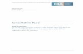 Consultation Paper - European Banking Authority(CP+… · CONSULTATION PAPER O N DRAFT GUIDELINES ON SOUND REMUNERATION POLICIES . ... Remuneration of control functions 57 ... internal