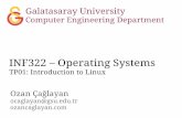 INF322 – Operating Systemsozancaglayan.com/wp-content/uploads/2013/04/TP01s.pdfmanaging a computer's resources ... RAM, devices, etc. Kernel. ... The getenv() function returns a