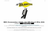 BD Cummins 1988-93 VE Fuel Pin Kit · BD Cummins 1988-93 VE Fuel Pin Kit ... Dodge Cummins with the VE pump. ... Supplied in the kit is a Bosch 1.9mm bushing to give you even more