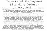 [PPT]Industrial Employment (Standing Orders) Act,1946 · Web viewIndustrial Employment (Standing Orders) Act,1946 The Labour Investigation Committee, in its Report, at p. 113 (1946)