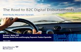 The Road to B2C Digital Disbursements - c.ymcdn.comc.ymcdn.com/sites/ online retail forecast 2012 to 2017 6. ... SMARTPHONE FORECAST 2013-2018: ... Commerce Online Payment Options