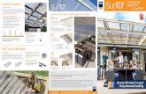 Clearly NZ’s Most Trusted Polycarbonate Roofing · SUNTUF POLYCARBONATE ROOFING The Number One barrier against the sun, wind and rain since 1987. When Suntuf Polycarbonate roofing