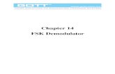 Chapter 14 FSK Demodulator - Universitas Diponegoroelektro.undip.ac.id/sukiswo/?download=PT3_14_FSK Demod.pdf · 14-1 : Curriculum Objectives 1. To understand the operation theory