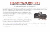 Ultimate Emergency Medical Supplies - The Survival Doctorthesurvivaldoctor.com/wp-content/uploads/2013/05/tsd-emergency... · Ultimate Emergency Medical Supplies ... Then I compiled
