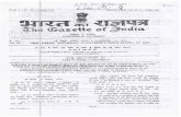 Gazette of 3dia PUBLISHED BY ALrrHORITY 13, 1922 NEW DELHI, SATURDAY, NOVEMBEi 13, 1922 eparate Paging is given to this Part in order that it may be filed as a