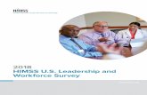 2018 HIMSS U.S. Leadership and Workforce Survey · education topics While the list ... Workflow, Change Management 5.21 5.70 0.49 Leadership, Governance, ... difference between the