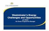 Westminster’s Energy Challenges and uk.uli.org/.../2014/10/Joe...Energy-Challenges-and- ’s Energy Challenges and Opportunities Joe Baker Go Green Programme Manager