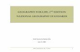 GEOGRAPHY FOR LIFE, 2 EDITION NATIONAL …DRAFT: Geography for Life, 2nd Edition 1 GEOGRAPHY FOR LIFE, 2ND EDITION NATIONAL GEOGRAPHY STANDARDS Draft Version for Review Only June 12,