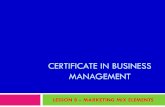 CERTIFICATE IN BUSINESS MANAGEMENT - BMSbms.lk/download/CBM/Batch 19-20/Sylvester/week 4/CBM Lesson 8 FI… · ... includes all activities in order to make the product ... (Services