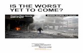 IS THE WORST YET TO COME? - ushmm.org€¦ · document the actions of all actors in Syria, nor does it assess the geopolitical interests of those actors. ... Bashar al-Assad authorized