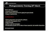 CSI: Rombalds Moor PhotogrammetryTraining 26 … Rombalds Moor PhotogrammetryTraining 26 th March 10:00 Welcome • Overview of equipment • Basic camera use (we'll not be going into