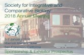 Society for Integrative and Comparative Biology 2018 AM Prospectus.pdf · Society for Integrative and Comparative ... The Society for Integrative and Comparative Biology ... interdisciplinary
