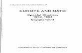 EUROPE AND NATO - Bayerische Staatsbibliothek · 1992-1994 Supplement collection consists of studies on Europe and NATO that ... WEU Western European Union ... Western Europe moves