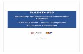 For: API S53 Well Control Equipment - rapid4s53.com Guidance Document Rev 1... · 3 reliability and performance information database for api s53 well control equipment guidance document