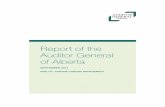 Report of the Auditor General of Alberta am honoured to send my Report of the Auditor General of Alberta— ... 11.8 days, almost 2½ times the ... accounting for nearly two-thirds