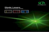 Diode Lasers - PicoQuant · Diode lasers can also be used as seed for fibre ... from this laser head type has typically a lower ... tition rates ranging from single shot (1 Hz) to