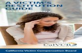 A VICTIM’S RESTITUTION GUIDE - CalVCB€¢ Medical and dental services ... Once restitution is imposed and CDCR receives a certified . copy of the restitution judgment from the court,